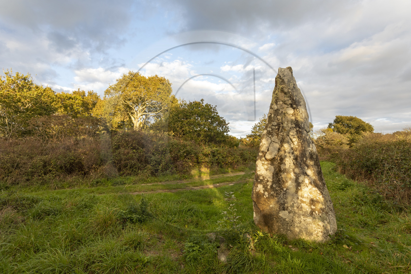 The Moustoir tumulus in Carnac