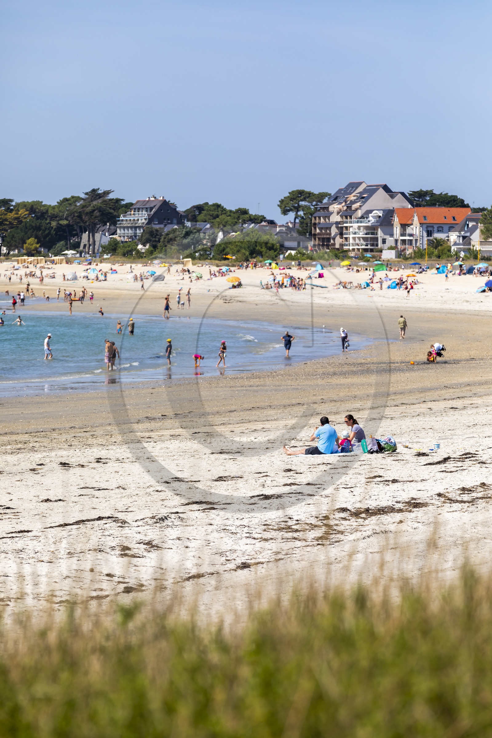 La grande Plage à Carnac