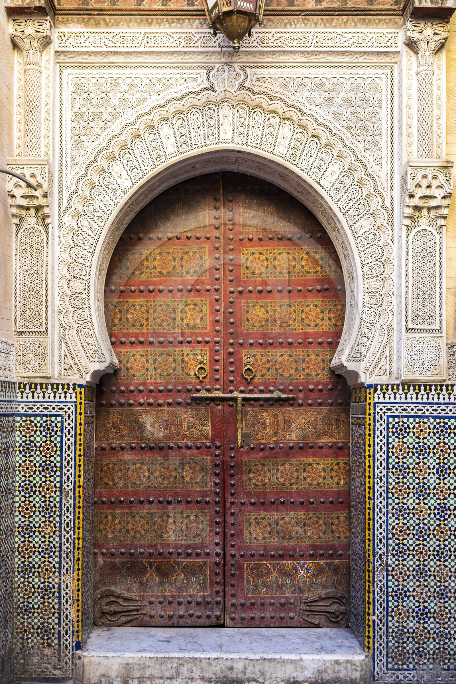 Mosque of Zaouia Sidi Ahmed Tijani in Fez in Morocco