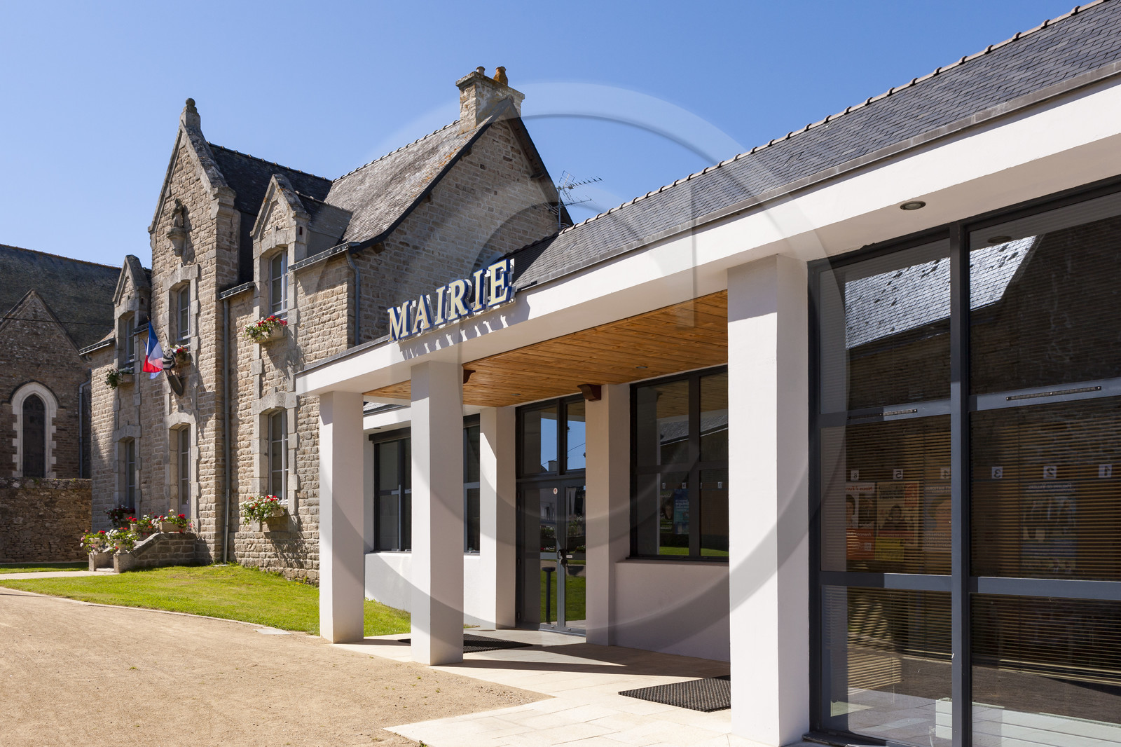 La mairie de Brandérion La mairie de Brandérion