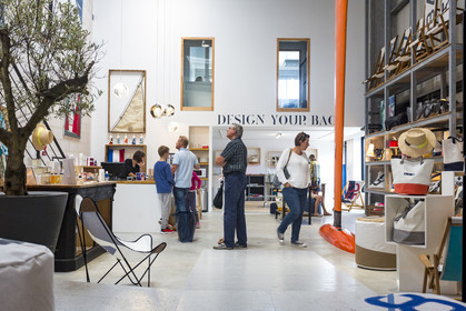 boutique 727 sailbags implantée à La Base à Lorient