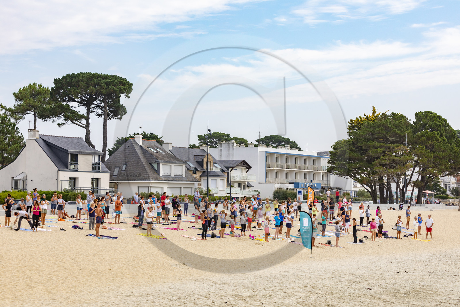 Animation Zen sur la grande plage de Carnac Animation Zen sur la grande plage de Carnac
