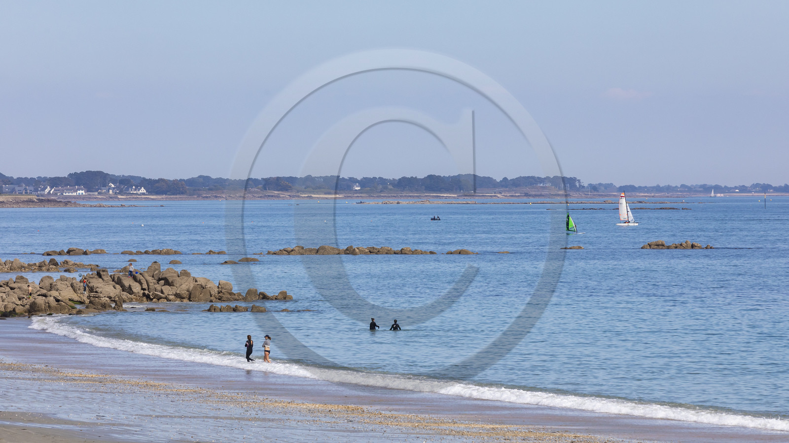 La grande plage de Carnac