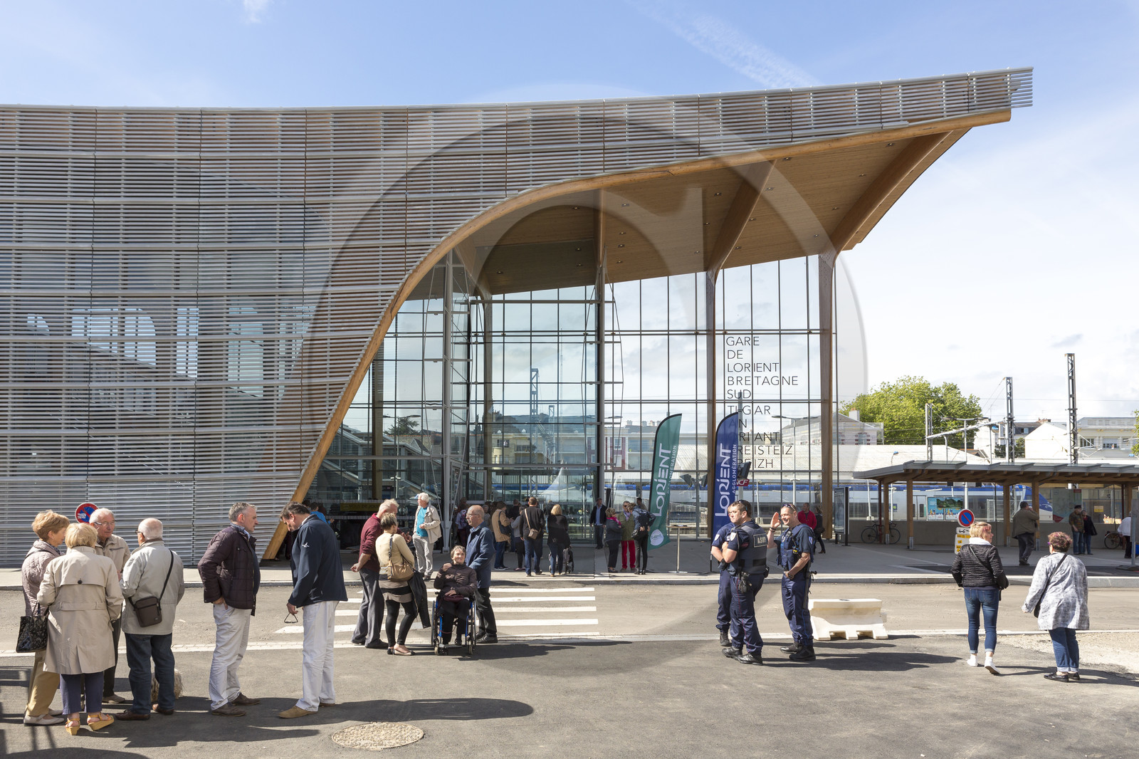 Inauguration de la gare de Lorient le 20 Mai 2017 Inauguration de la gare de Lorient le 20 Mai 2017
