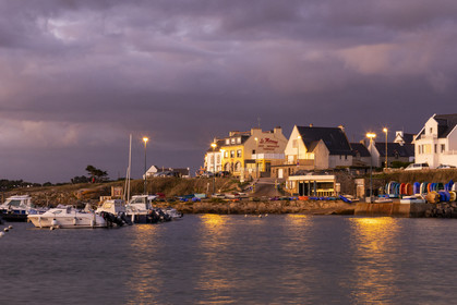 Le port de Trévignon à Trégunc dans le Finistère