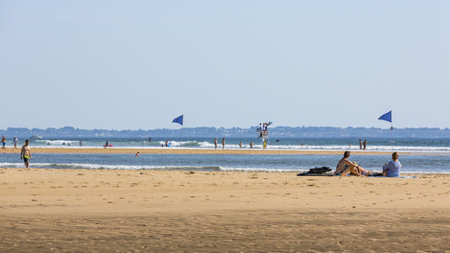 Cliff Beach in Guidel