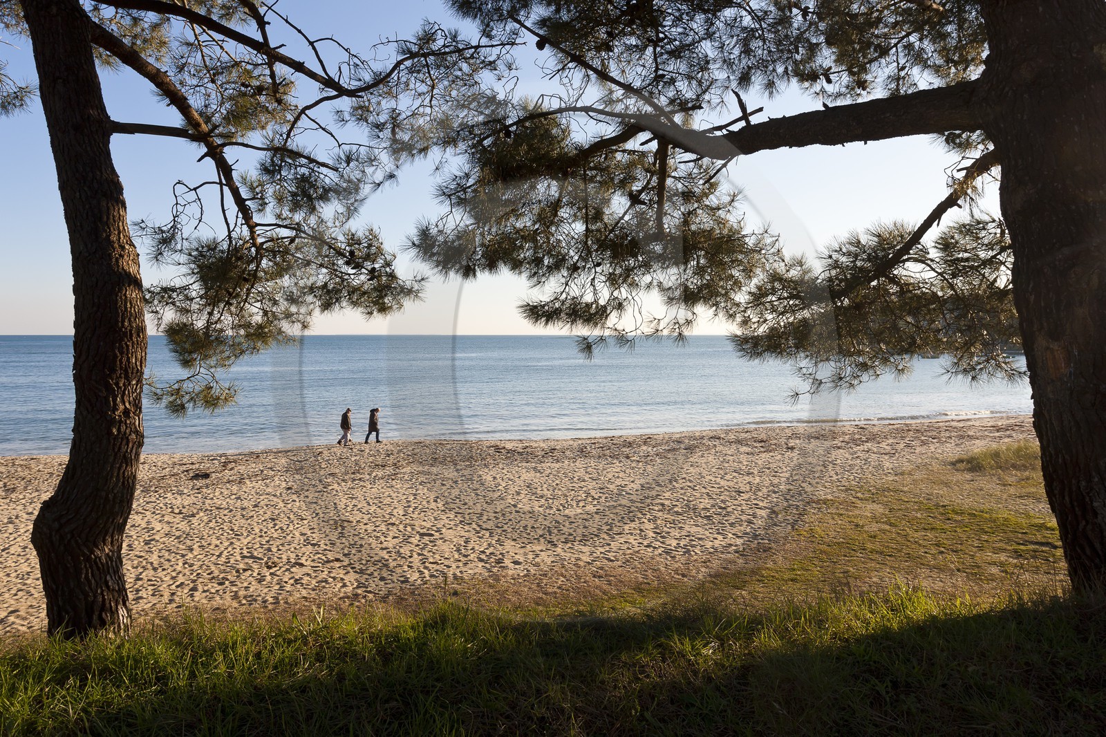 La plage du Men-Du _ La Trinité sur mer La plage du Men-Du _ La Trinité sur mer