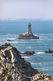 The lighthouse of La Vieille in Plogoff