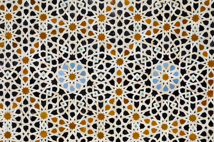 Medersa Bou Inania in the Medina of Fez in Morocco.
