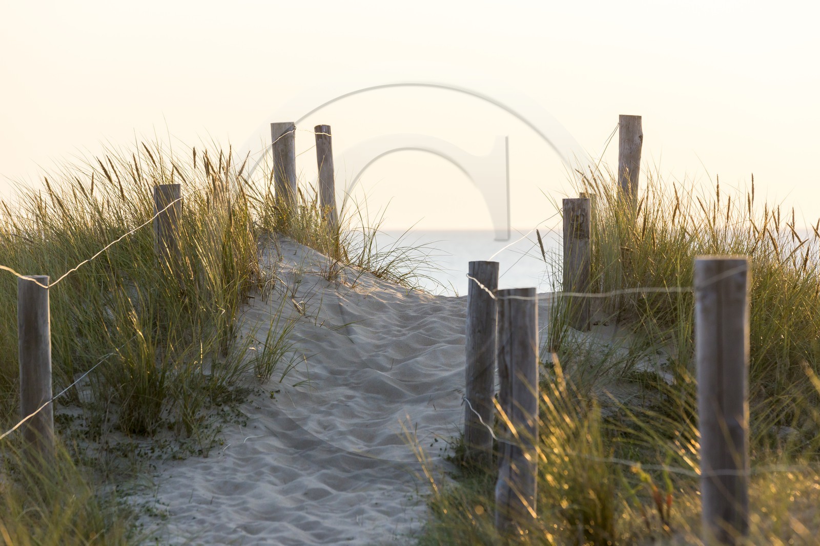 La plage de la Guérite à Plouharnel La plage de la Guérite à Plouharnel