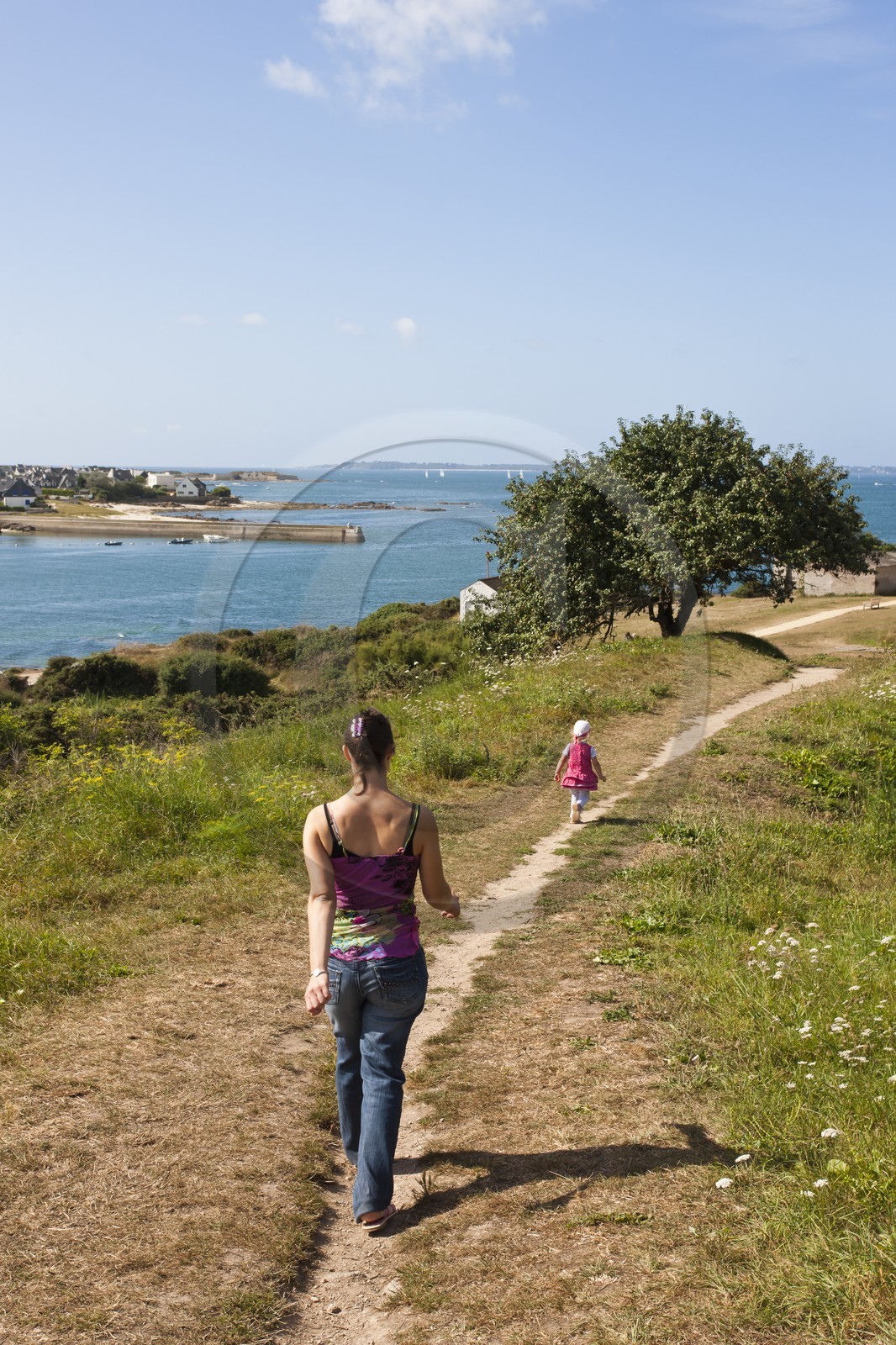 La promenade du Lohic _ Port-Louis _ Morbihan