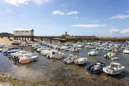 The port of Trévignon in Trégunc in Finistère
