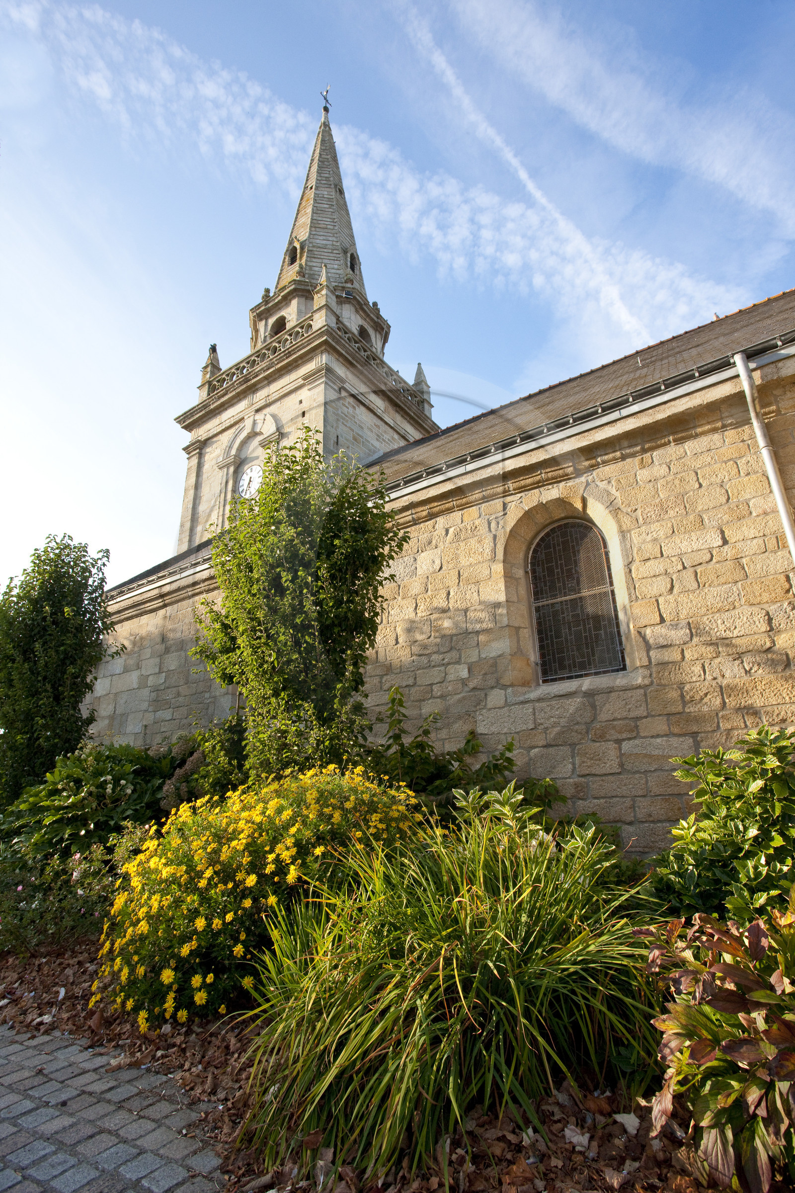 église de Ploemeur. Morbihan_France