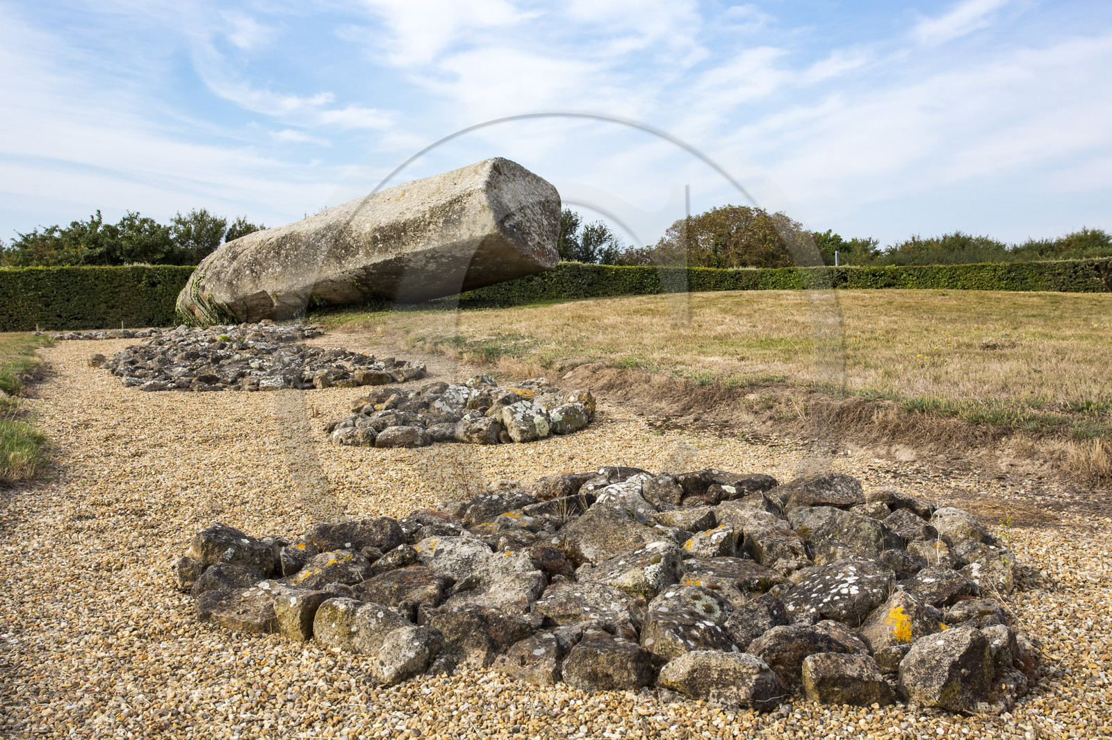 The Great broken menhir of Er Grah in Locmariaquer