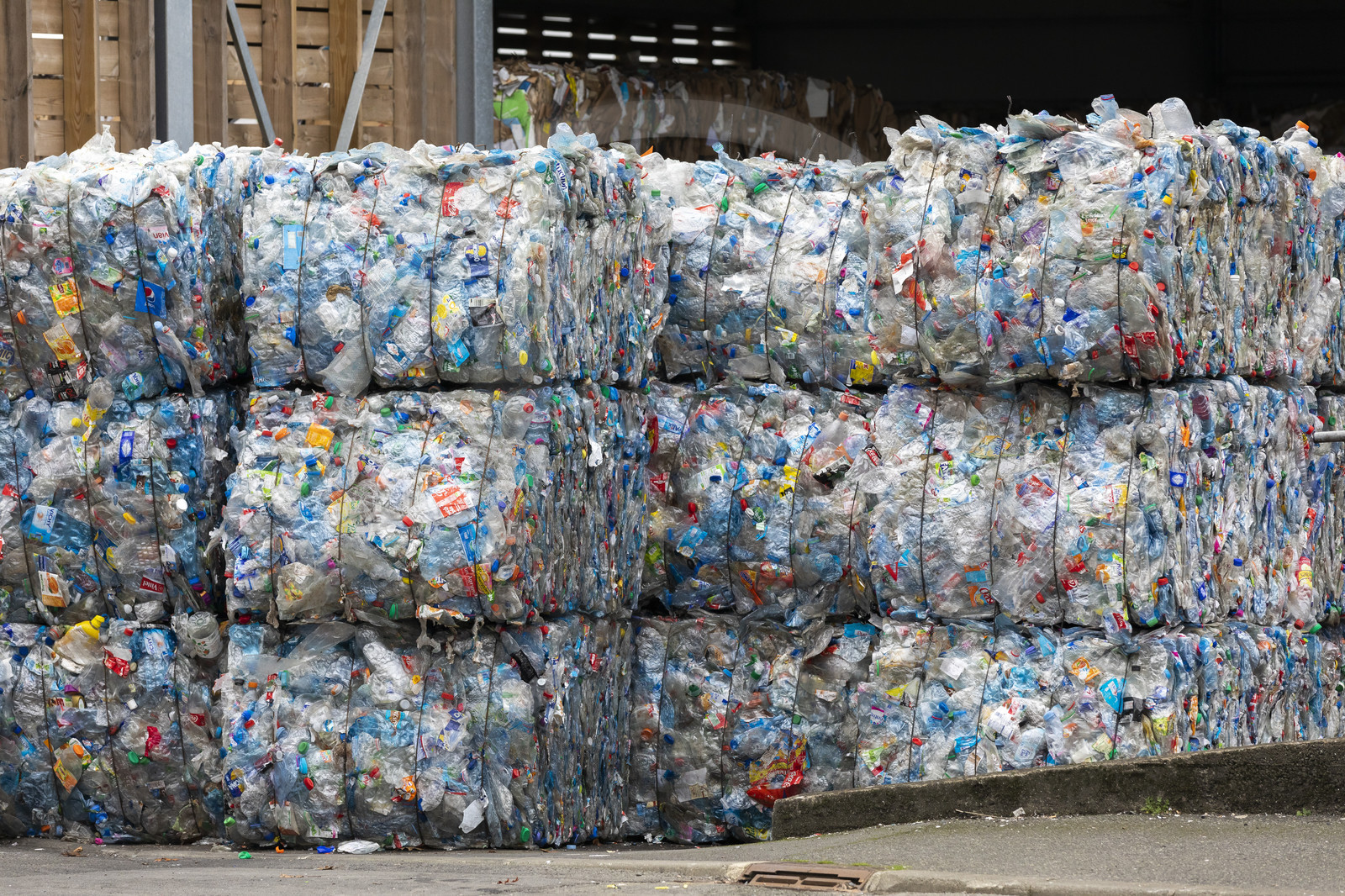 Waste sorting center in Caudan Waste sorting center in Caudan