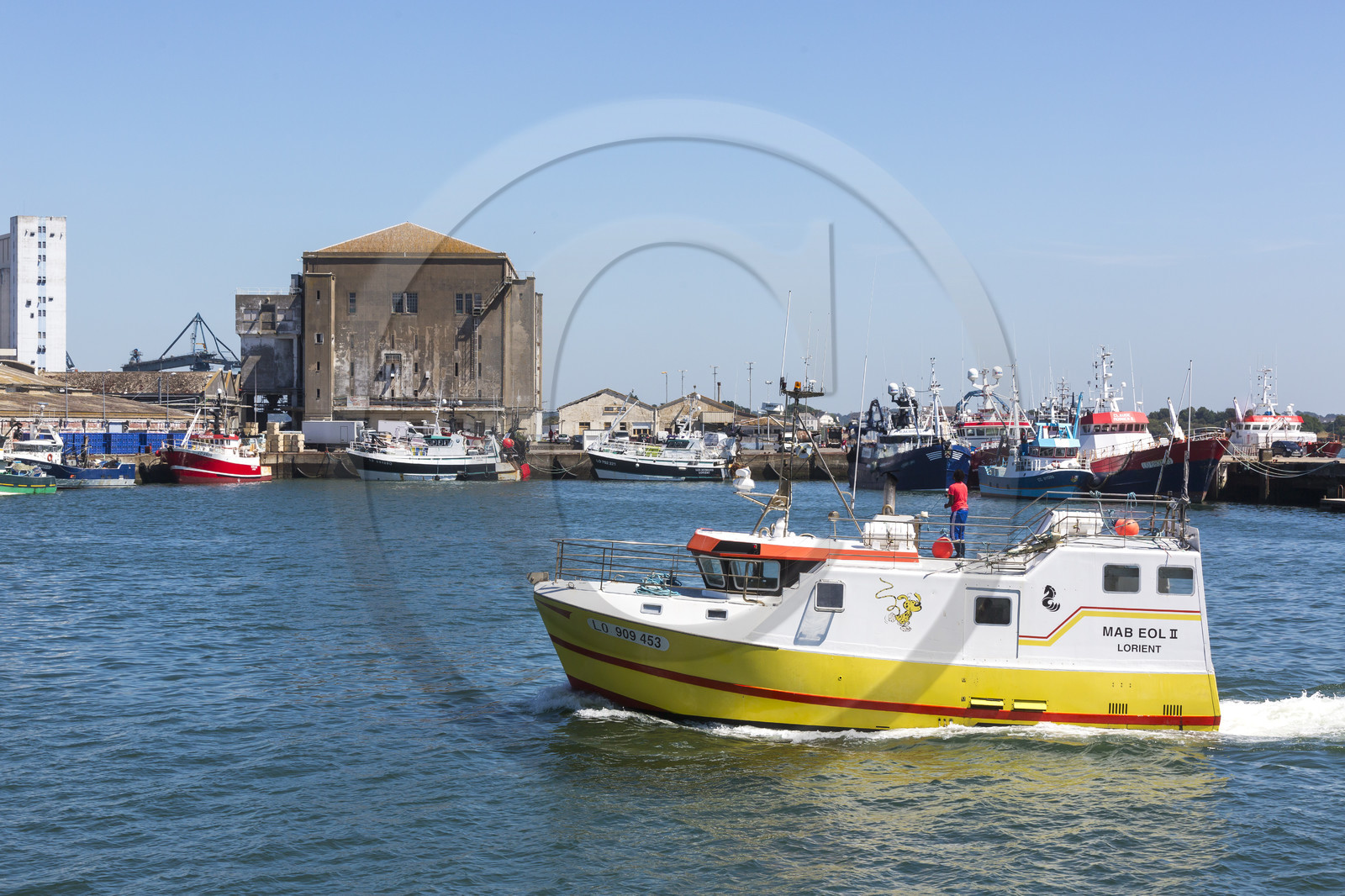 Le port de pêche de Lorient Le port de pêche de Lorient