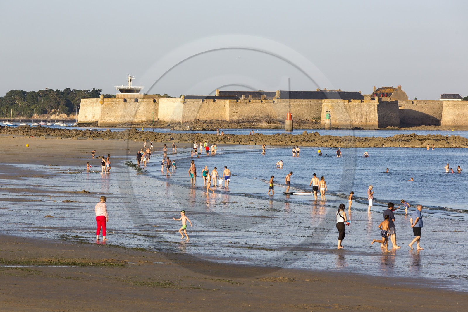 Plage des Toulhars à Larmor-Plage Plage des Toulhars à Larmor-Plage