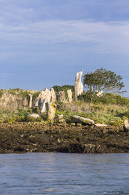 Er lannic in the Gulf of Morbihan in Arzon