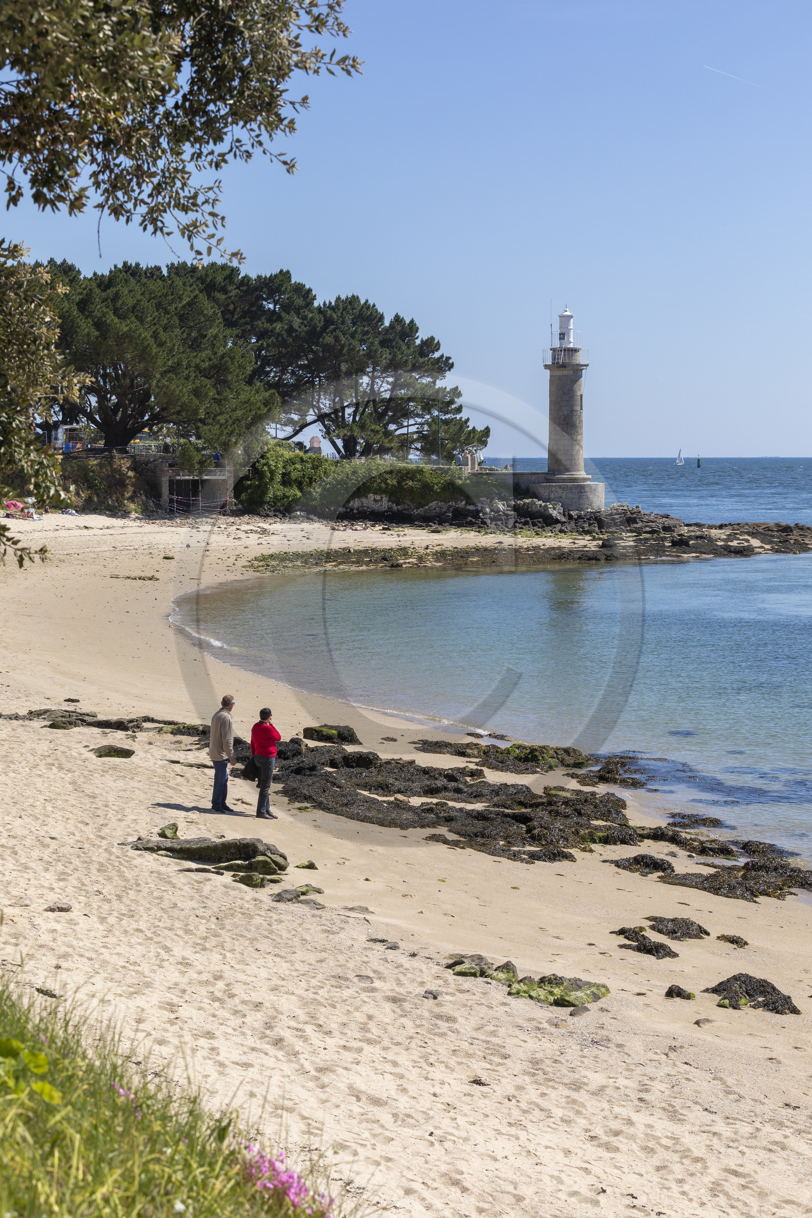 La plage du Coq à Bénodet