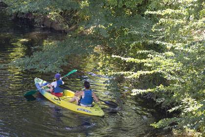 Canoeing and Kayaking on the Scorff.