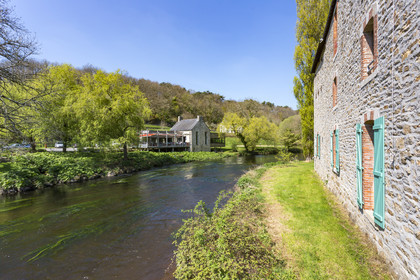 Landscape along the Scorff. The lower Pont-Scorff