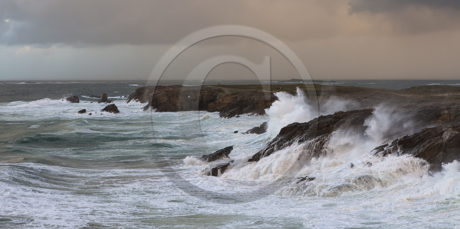 La cote sauvage de Quiberon. St Pierre Quiberon.