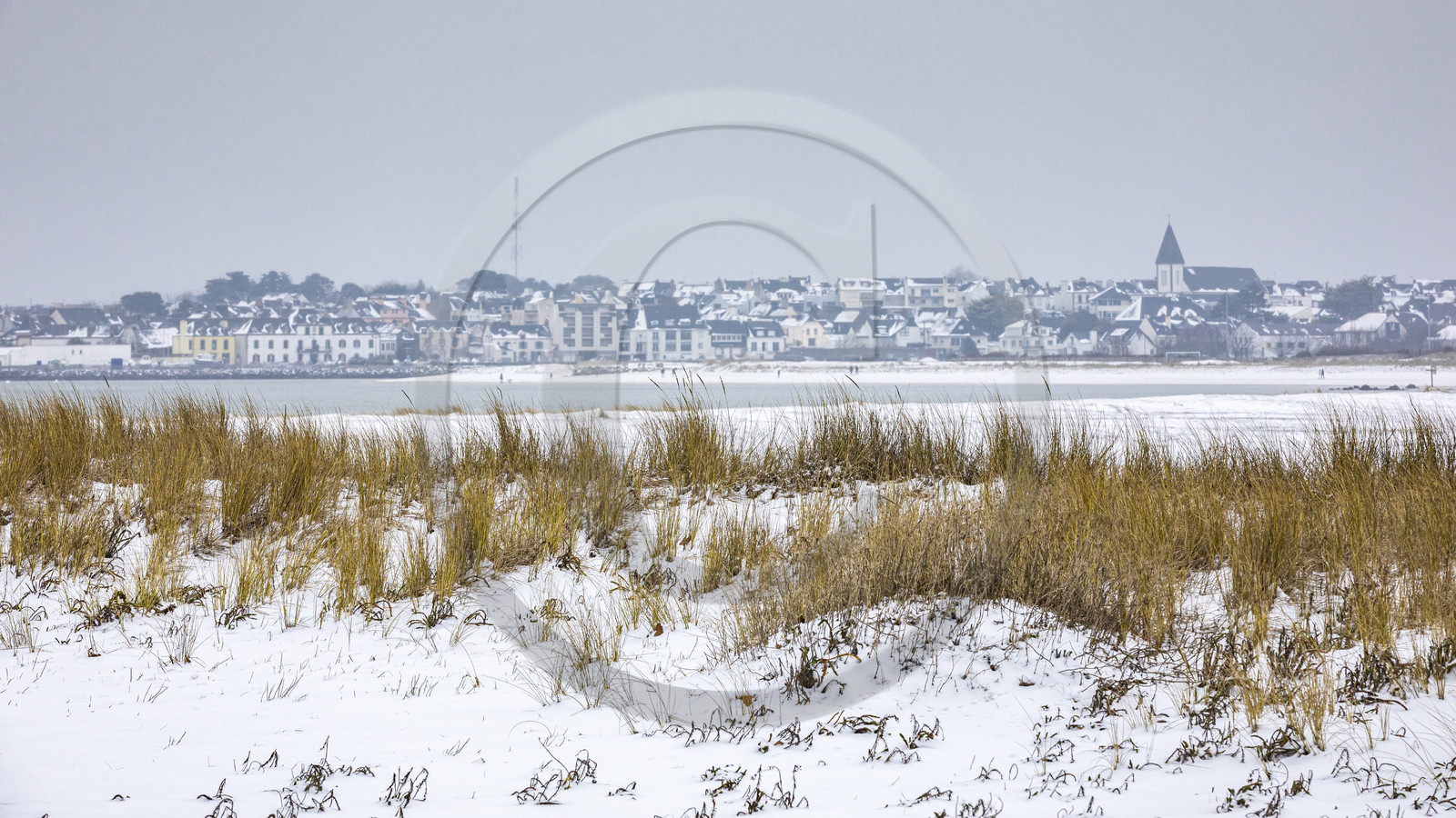 Etel sous la neige