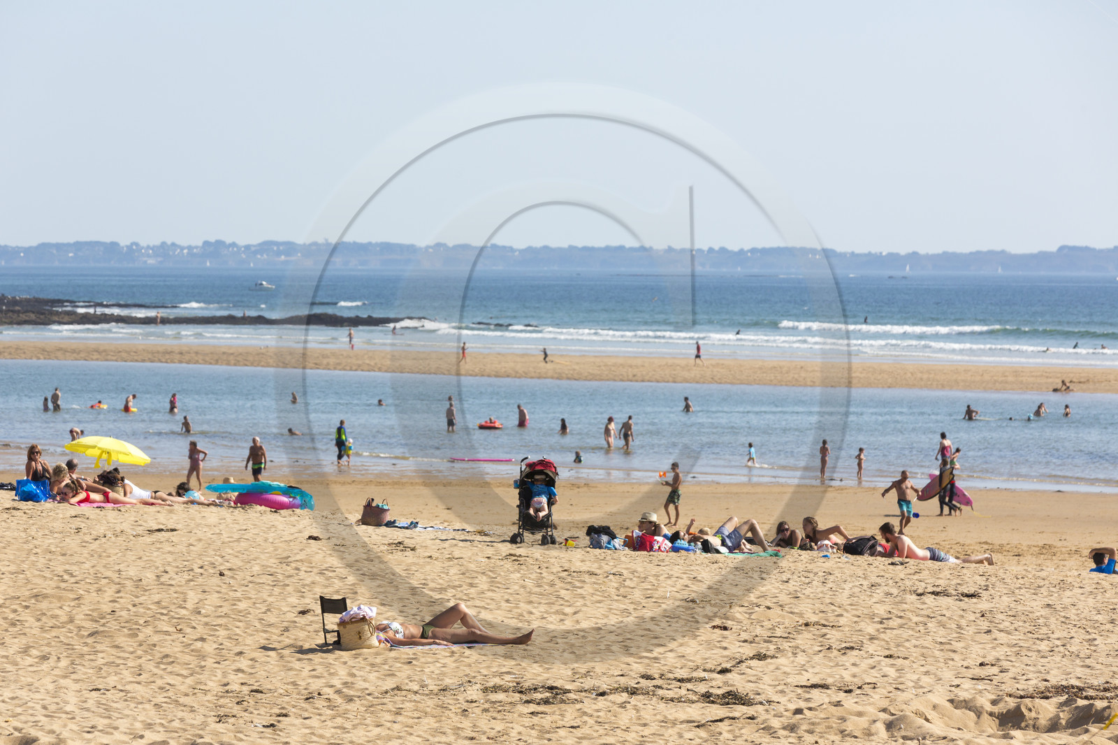 Plage de la Falaise à Guidel Plage de la Falaise à Guidel