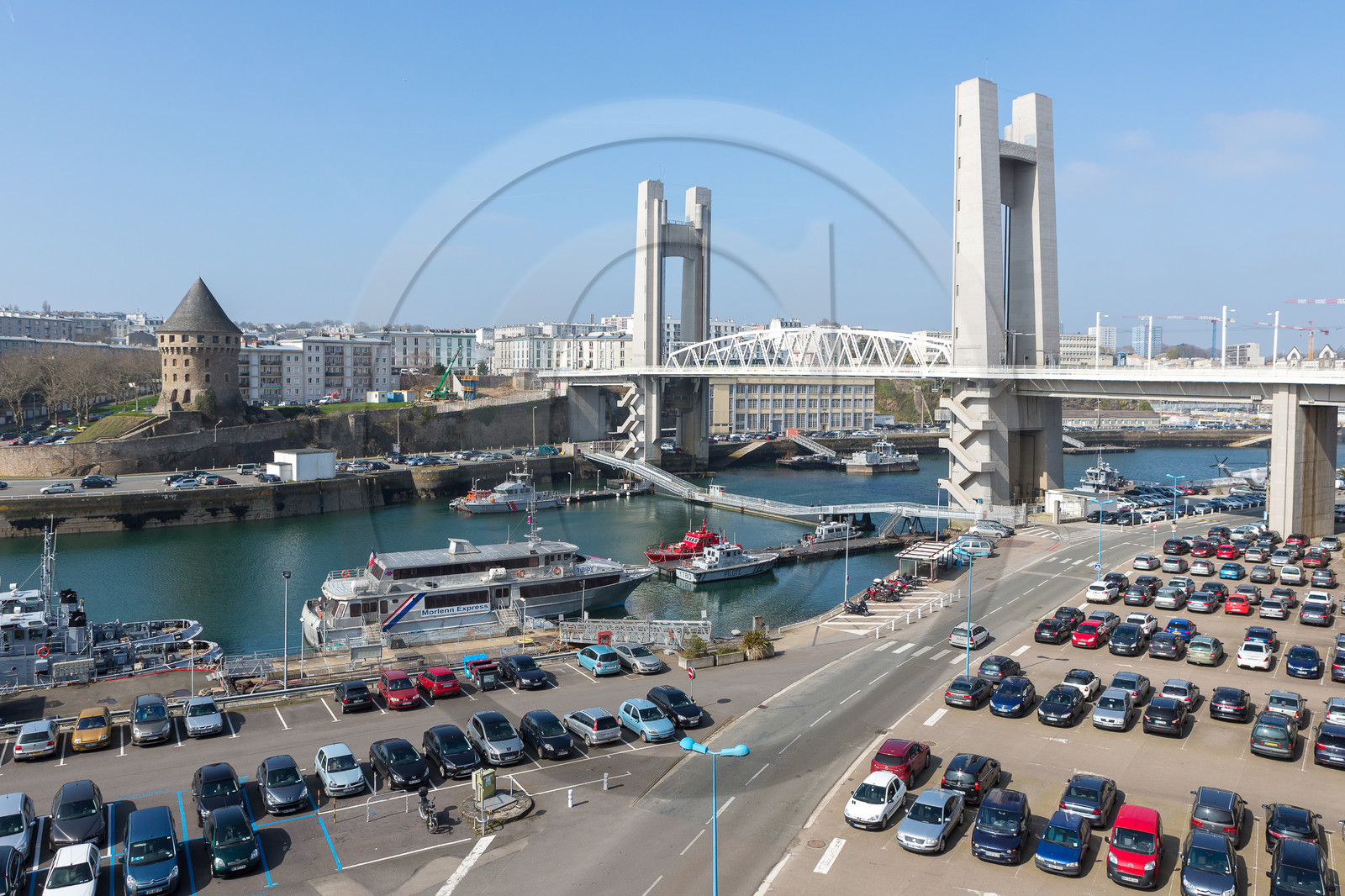 Pont de la recouvrance à Brest