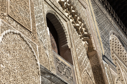 La Medersa Bou Inania dans la Médina de Fès au Maroc.