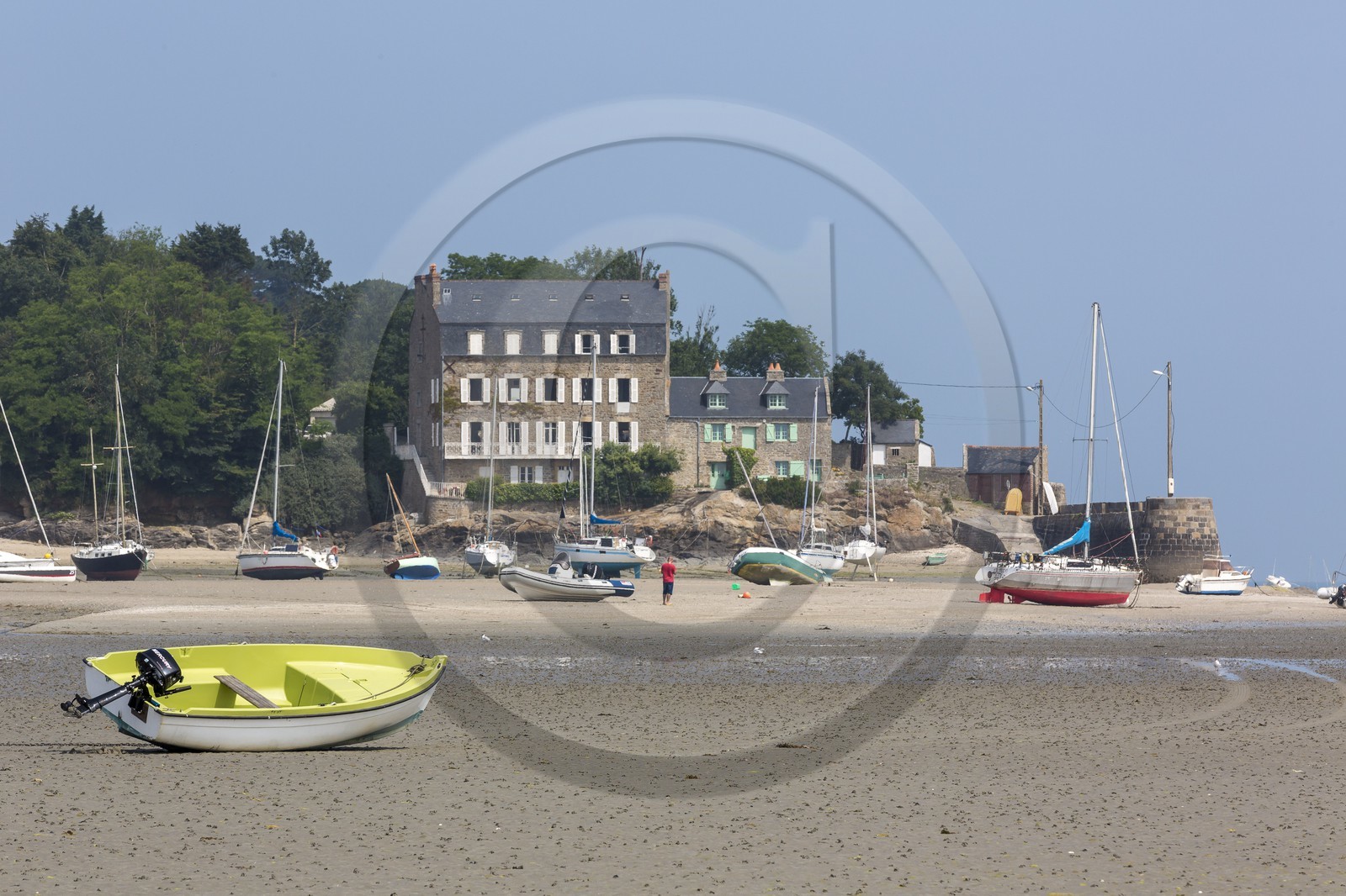 Le port du chatelet à St Jacut de la Mer