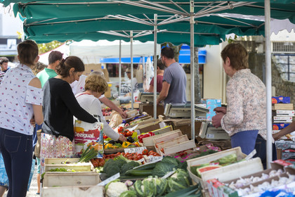 The market of Guidel