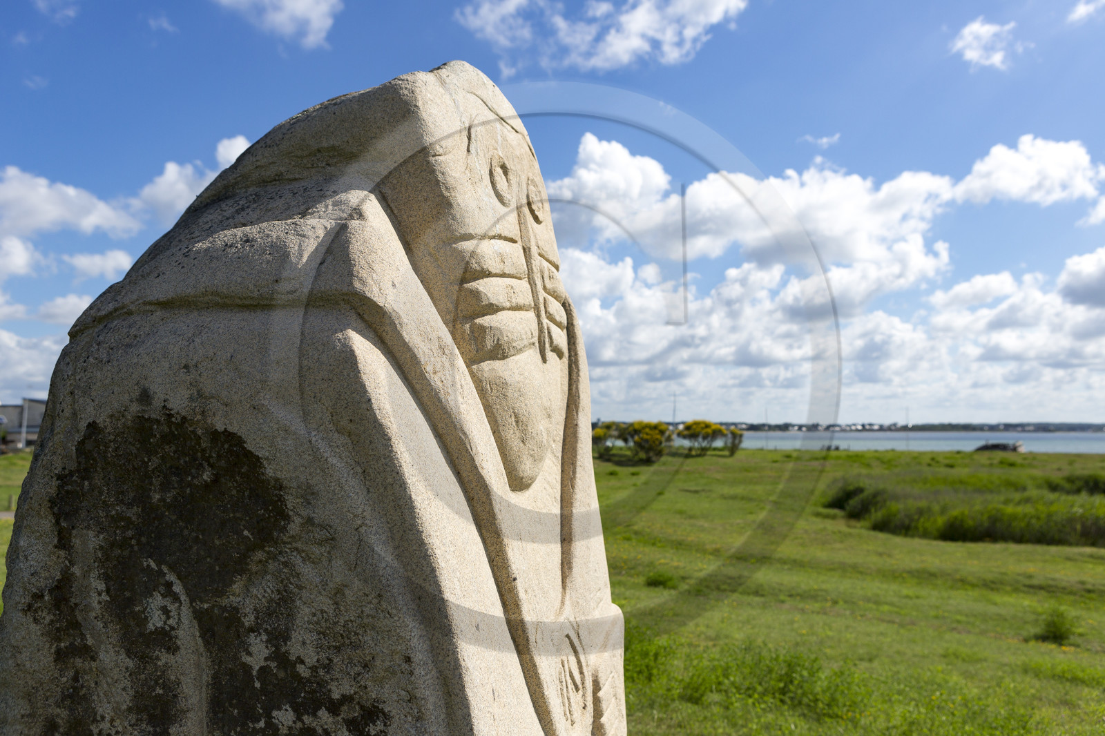 Sculpture du peuple des dunes _ Gavres