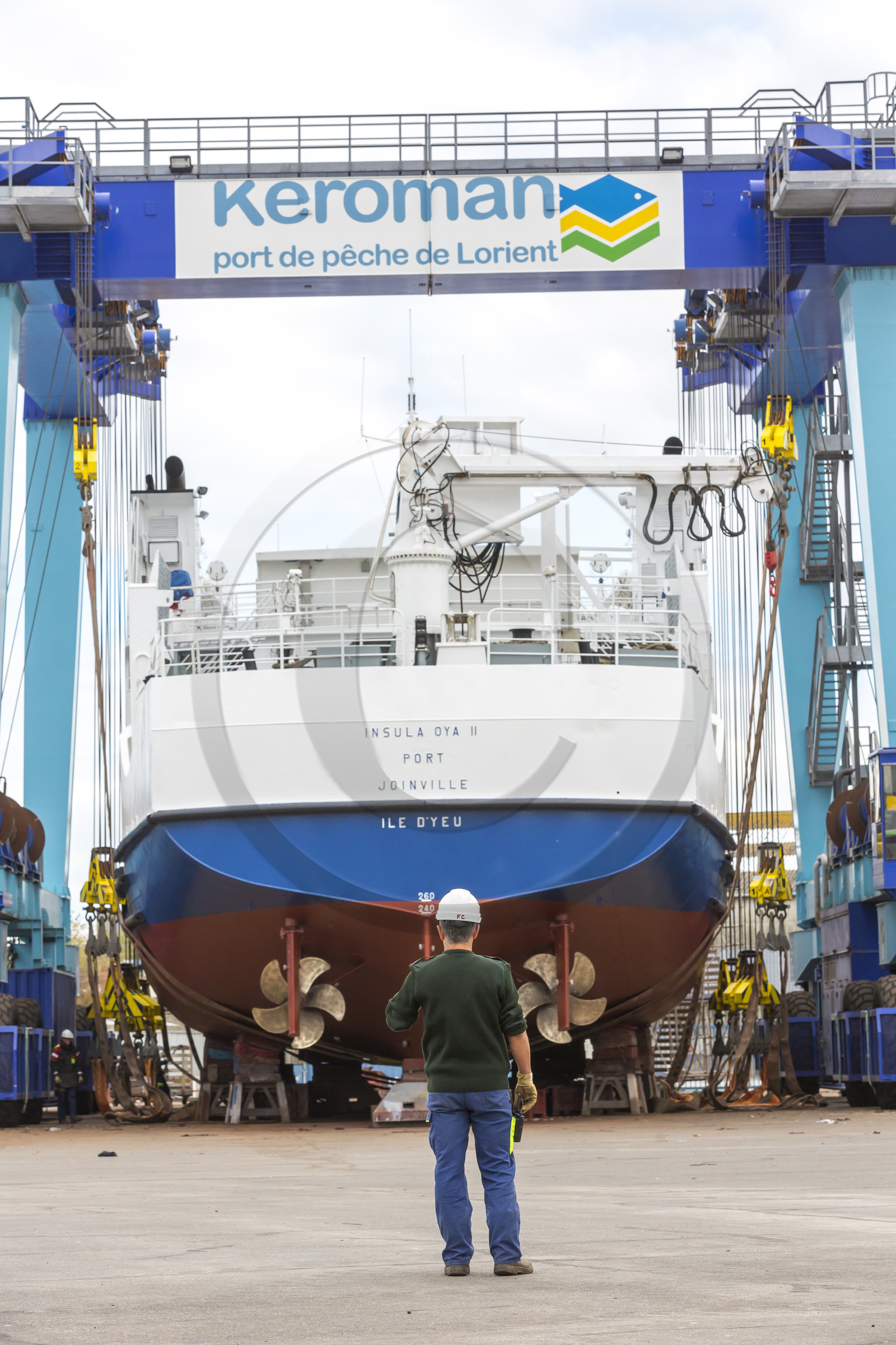 Naval repair area of Keroman in Lorient Naval repair area of Keroman in Lorient