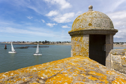 Rade de Lorient. Vue depuis Port-Louis