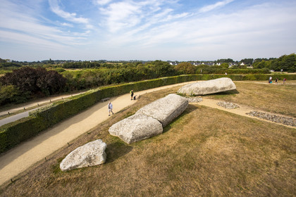 The Great broken menhir of Er Grah in Locmariaquer