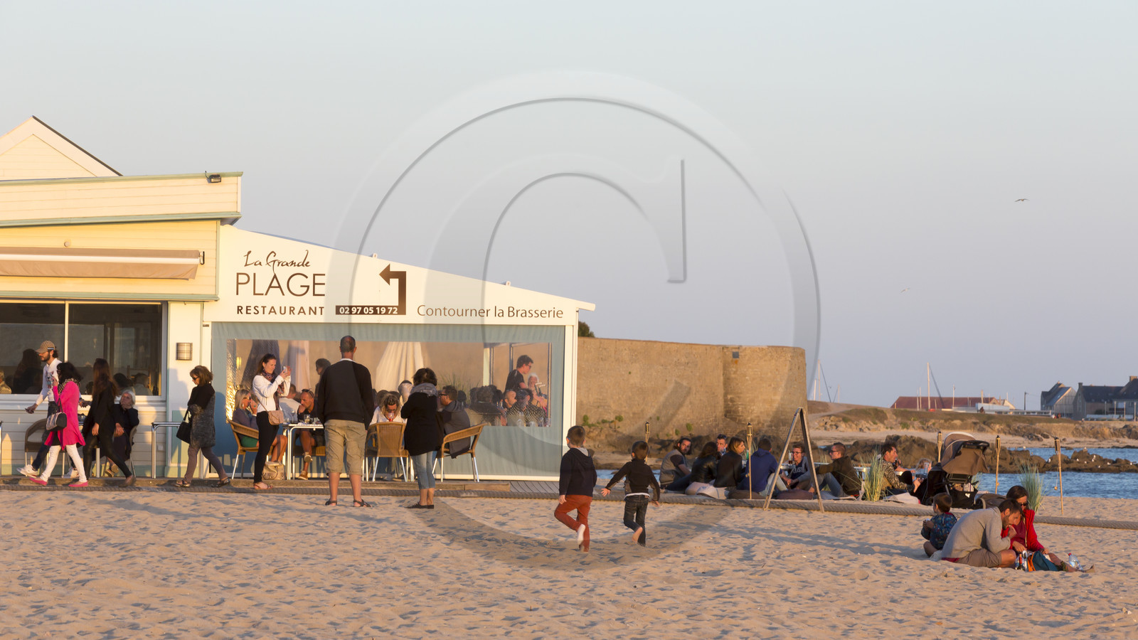 La plage des Pâtis _ Port-Louis La plage des Pâtis _ Port-Louis