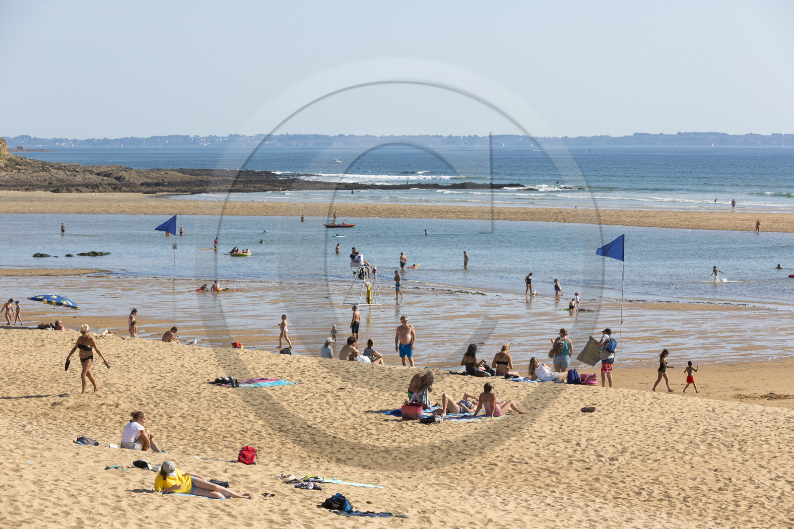Plage de la Falaise à Guidel Plage de la Falaise à Guidel