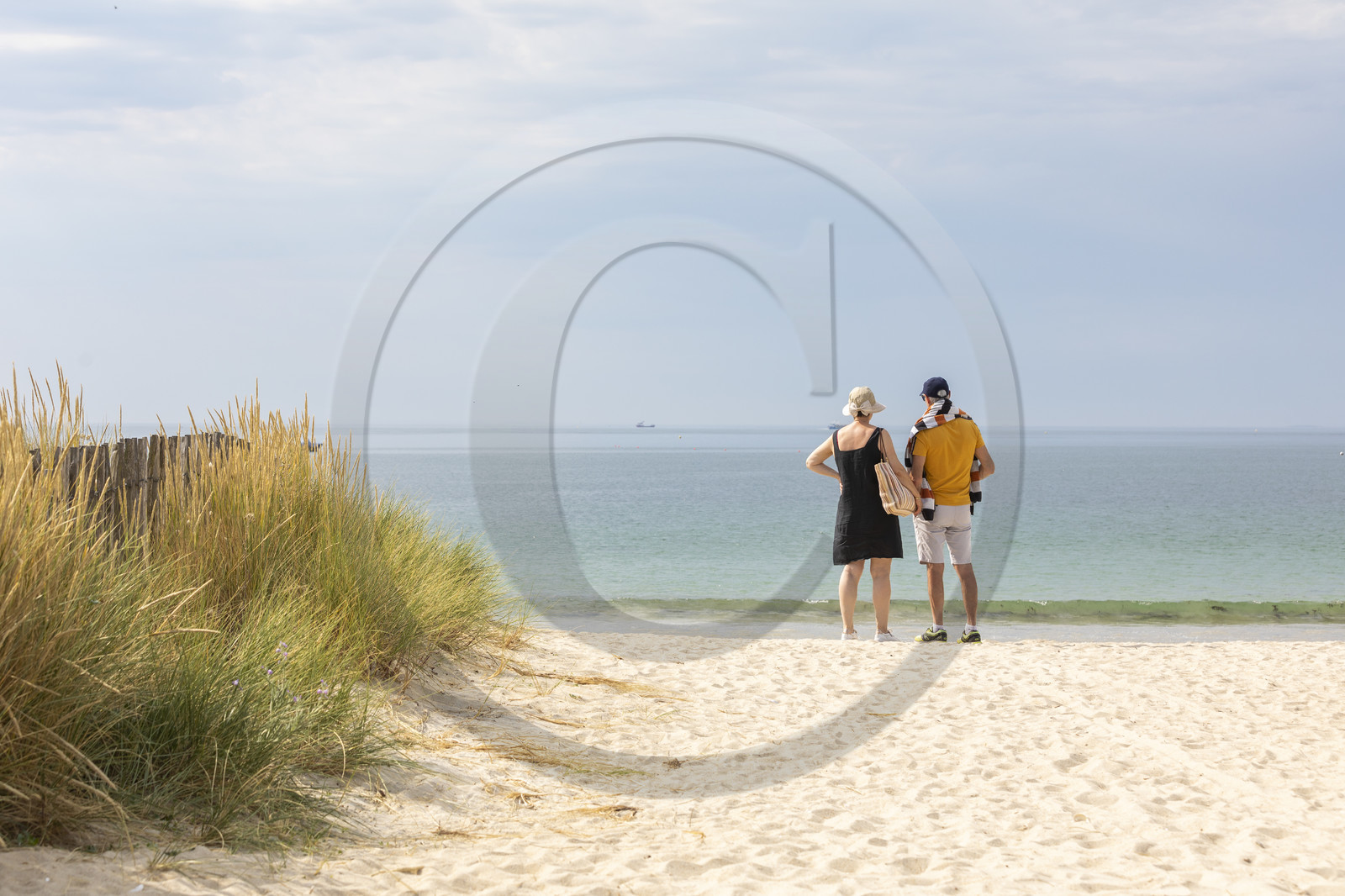 Vacanciers, Grande plage de Carnac