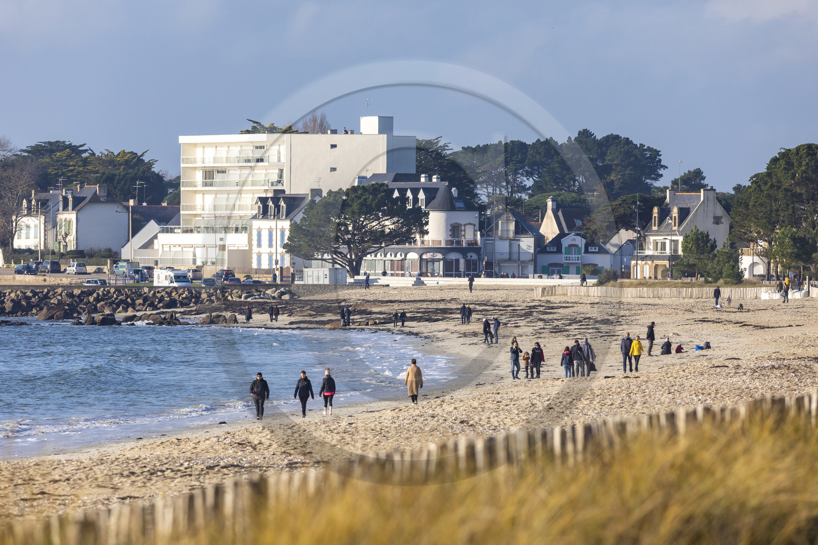 La grande plage de Carnac