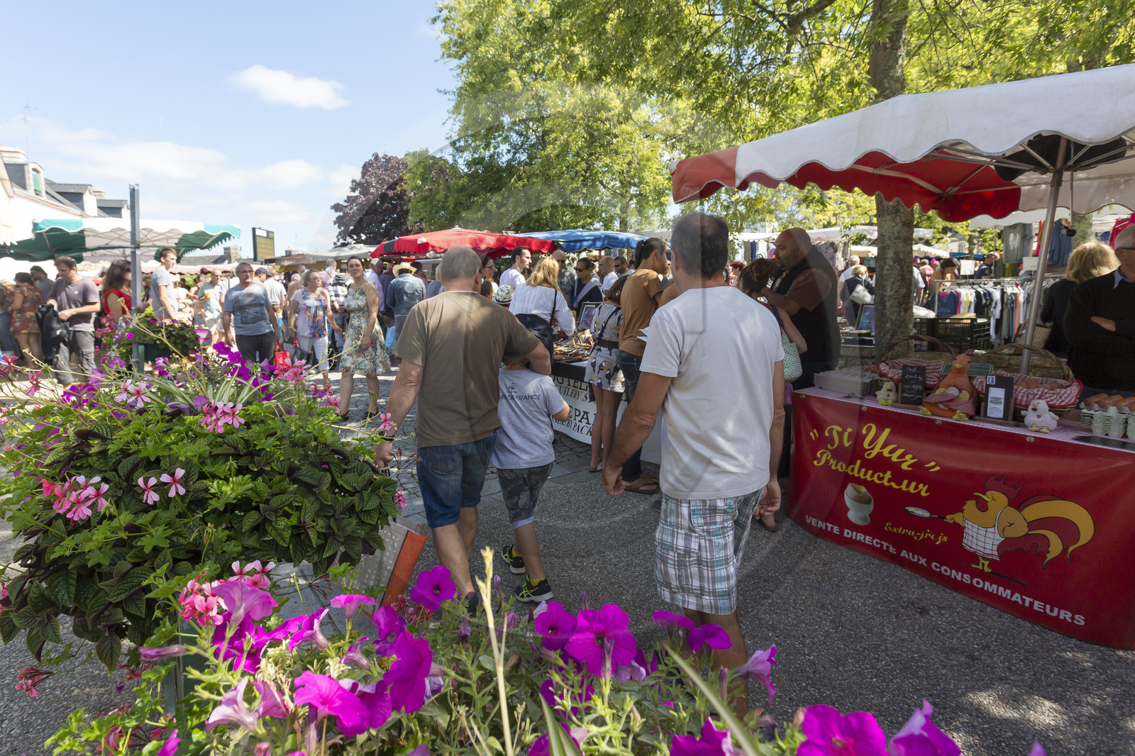 Le marché de Guidel Le marché de Guidel
