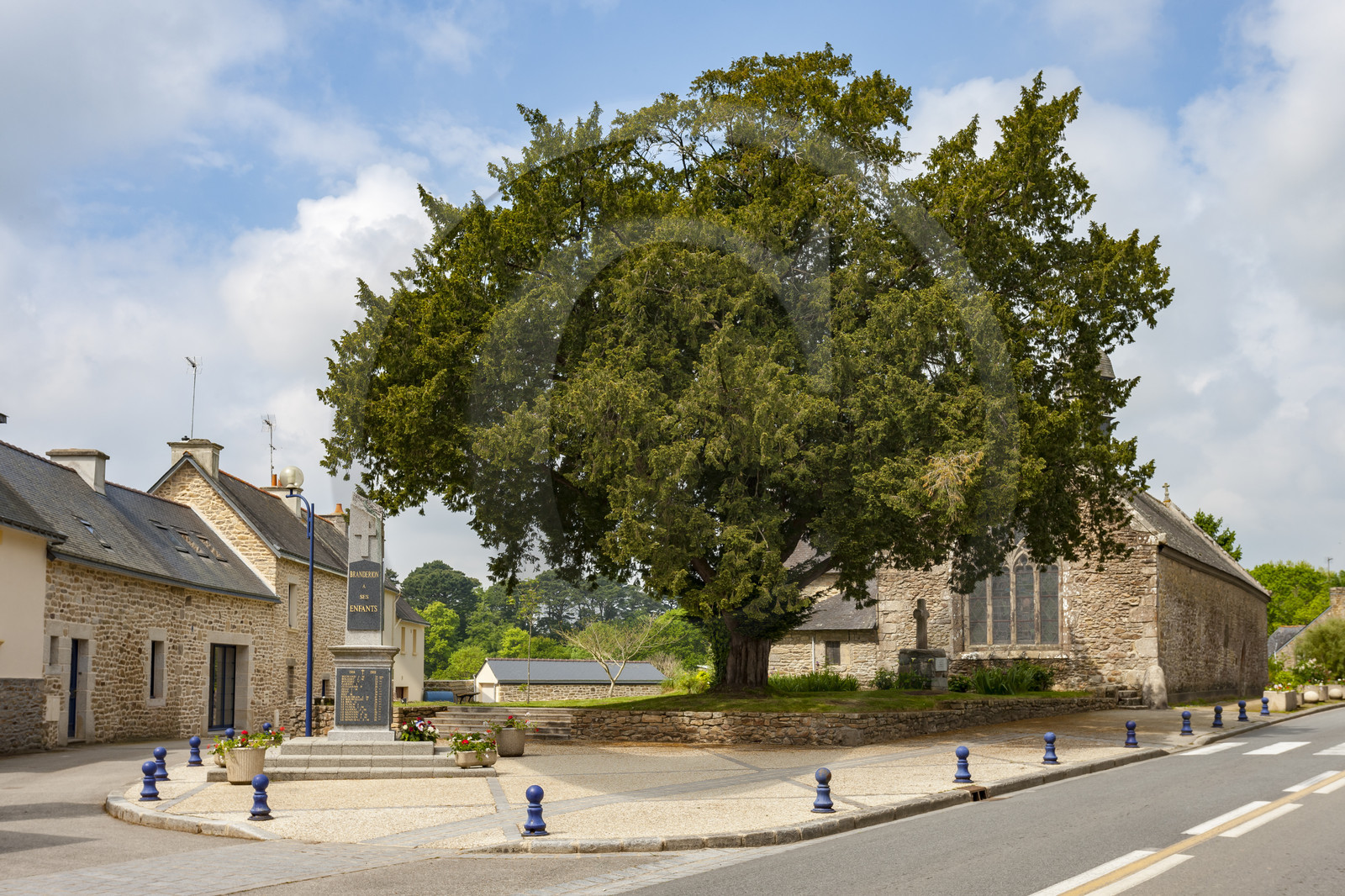 La chapelle Sainte-Anne à Brandérion