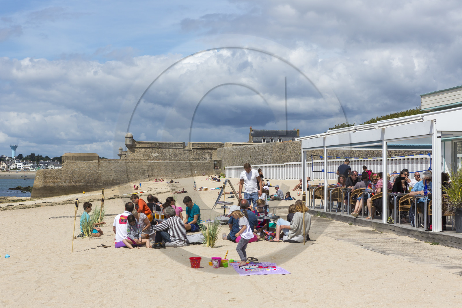 La plage des Pâtis_Port-Louis La plage des Pâtis_Port-Louis