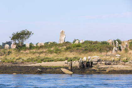 Er lannic in the Gulf of Morbihan in Arzon