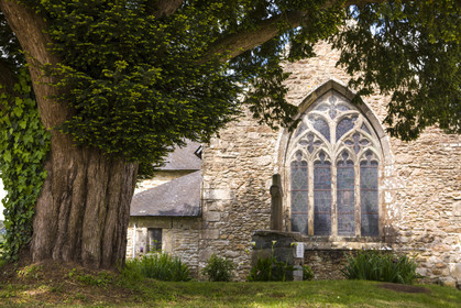 The chapel Sainte-Anne in Brandérion