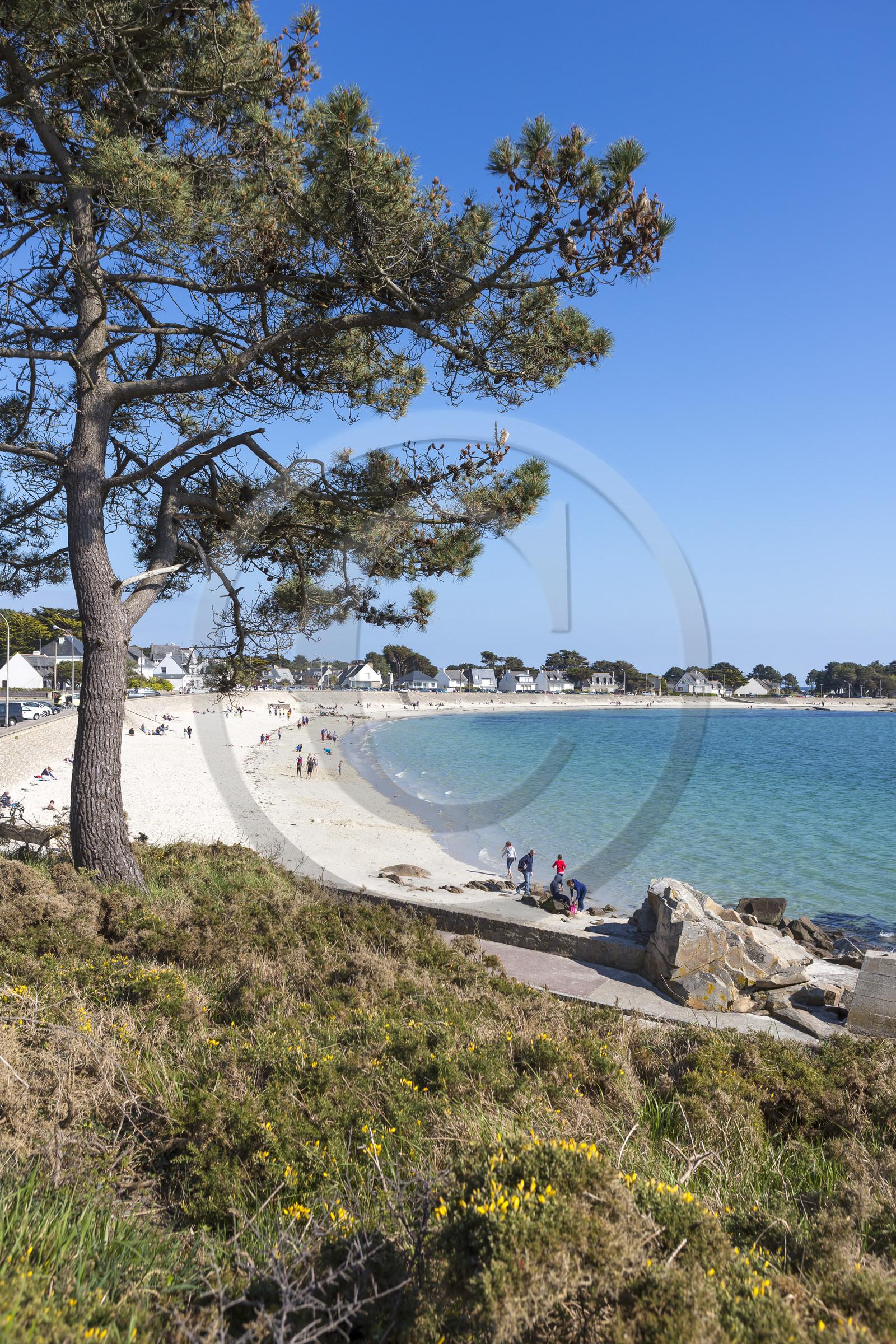 Plage de Saint-Colomban à Carnac Plage de Saint-Colomban à Carnac