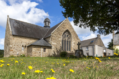 The chapel Sainte-Anne in Brandérion