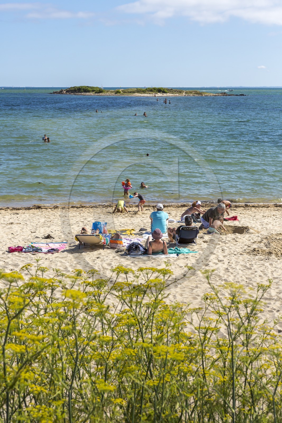 La plage du Men-du _ La Trinite sur mer La plage du Men-du _ La Trinite sur mer