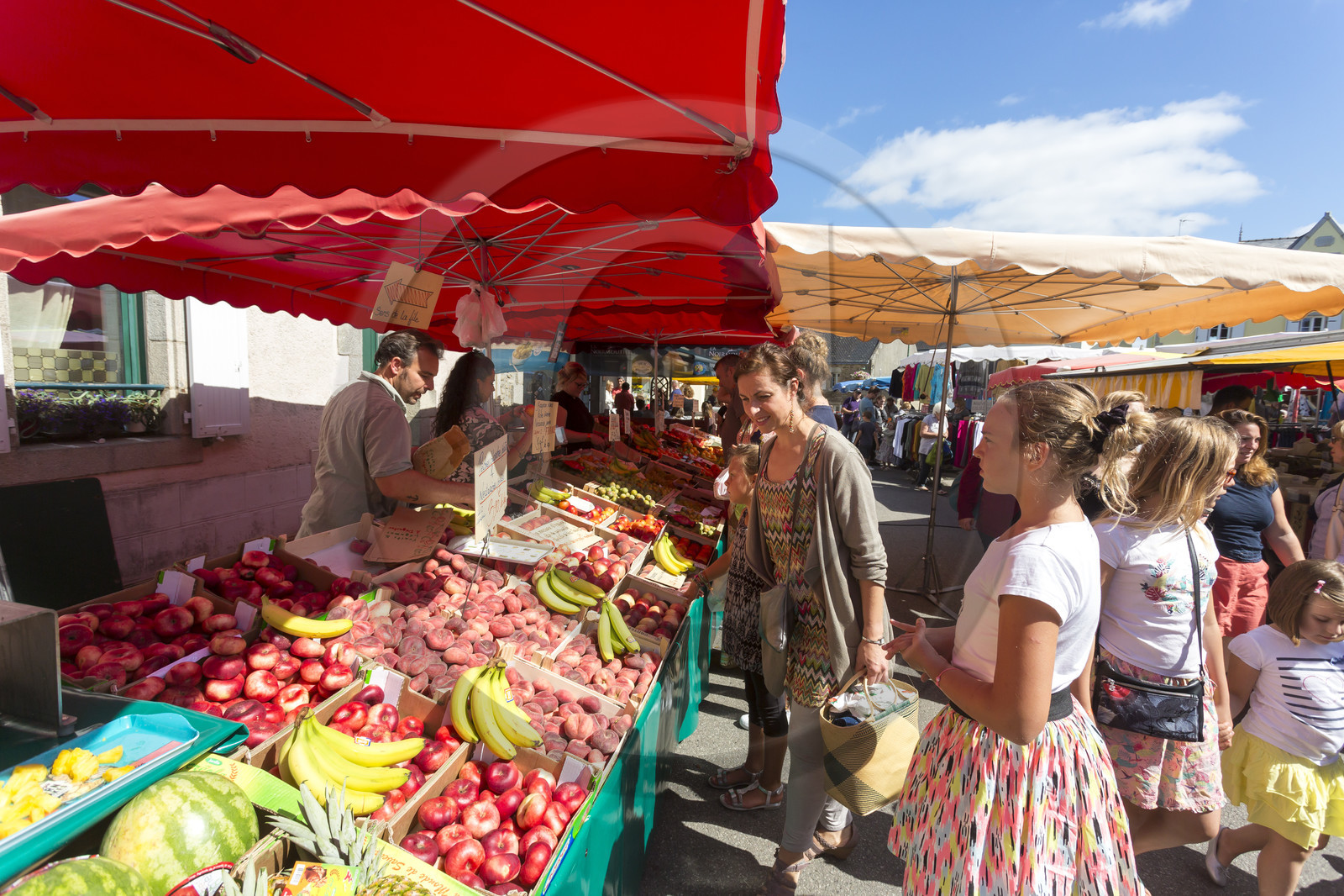 Le marché de Guidel Le marché de Guidel