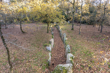 Covered alley of Luffang Tal-er-Roch to Crach.